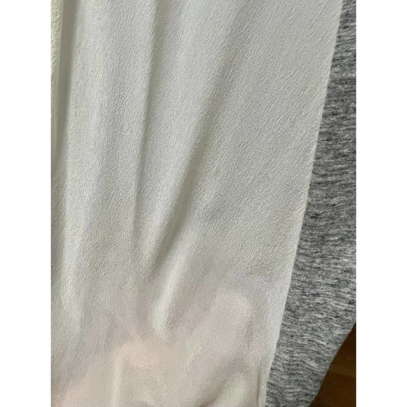 3.1 Phillip Lim Gray Off-White Sleeveless Knit Chiffon Top Women's Size Small - Picture 5 of 7